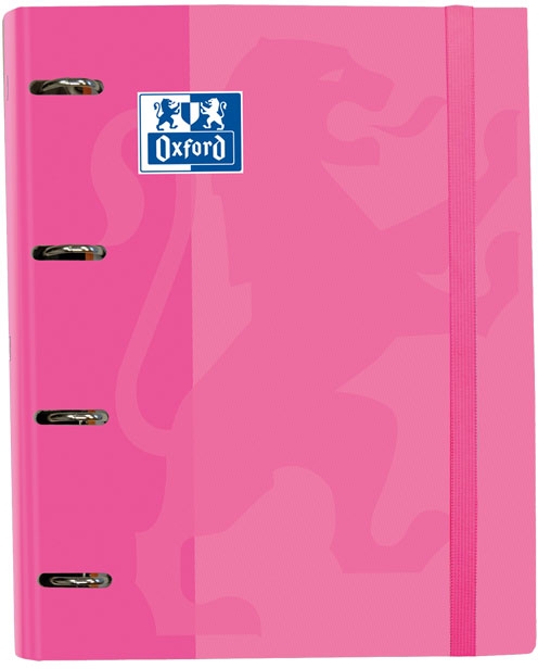Carpeblock A4+ Oxford EuropeanBinder con recambio - Rosa