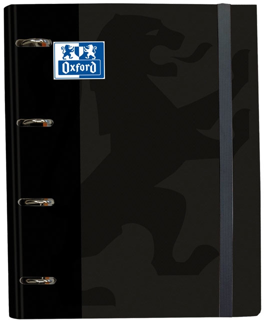 Carpeblock A4+ Oxford EuropeanBinder con recambio - Negro