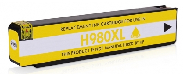Cartucho Compatible HP 980 AMARILLO alternativo a D8J09A