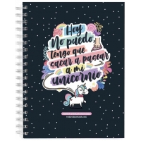 AGENDA ESCOLAR MRIUS 4o SV MISS BORDERLIKE