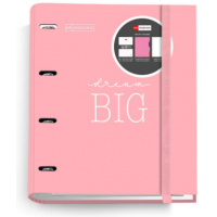 Carpebloc A4 MESSAGES ROSA