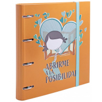 Carpebloc A4 de 4 Anillas ABRIRME