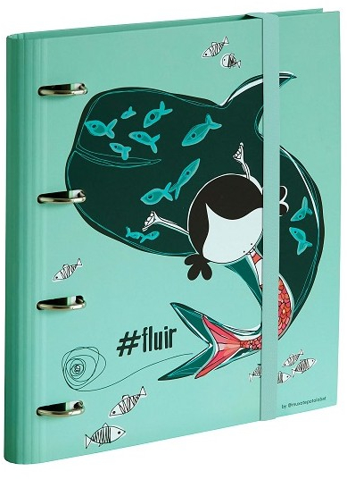 Carpebloc A4 4ANILLAS FLUIR