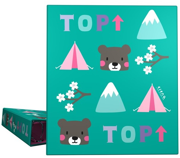 Carpeta A4 de 4 Anillas 40mm Fantasia OSOS