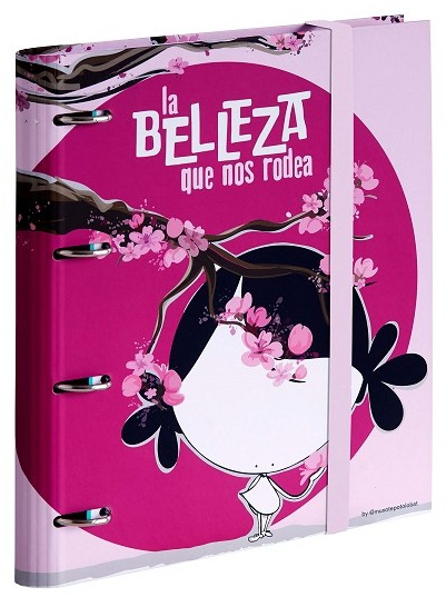 Carpebloc A4 de 4 Anillas BELLEZA