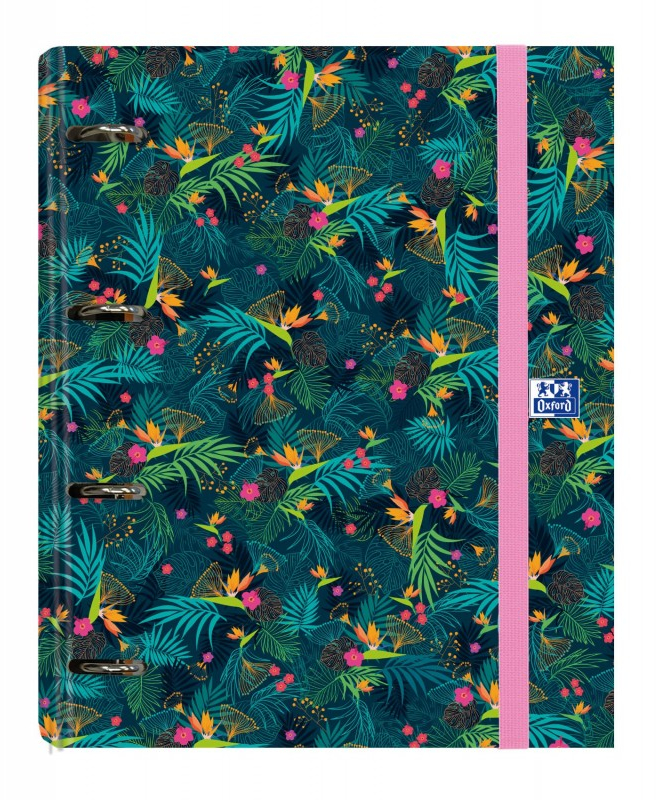 Carpebloc A4 de 4 Anillas OXFORD BLOSSOM EuropeanBinder