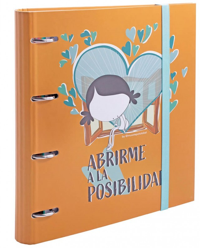 Carpebloc A4 de 4 Anillas ABRIRME