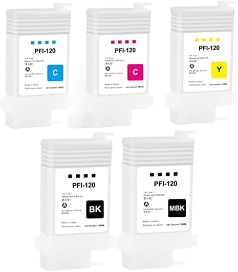 Cartucho generico Canon PFI120 Cian Pigmentada 2886C001 Tinta compatible barata