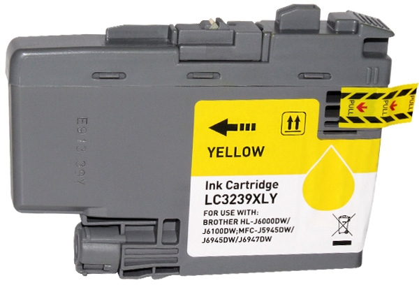 Brother LC3239XLY cartucho Amarillo alta capacidad alternativo Brother LC-3239XLY