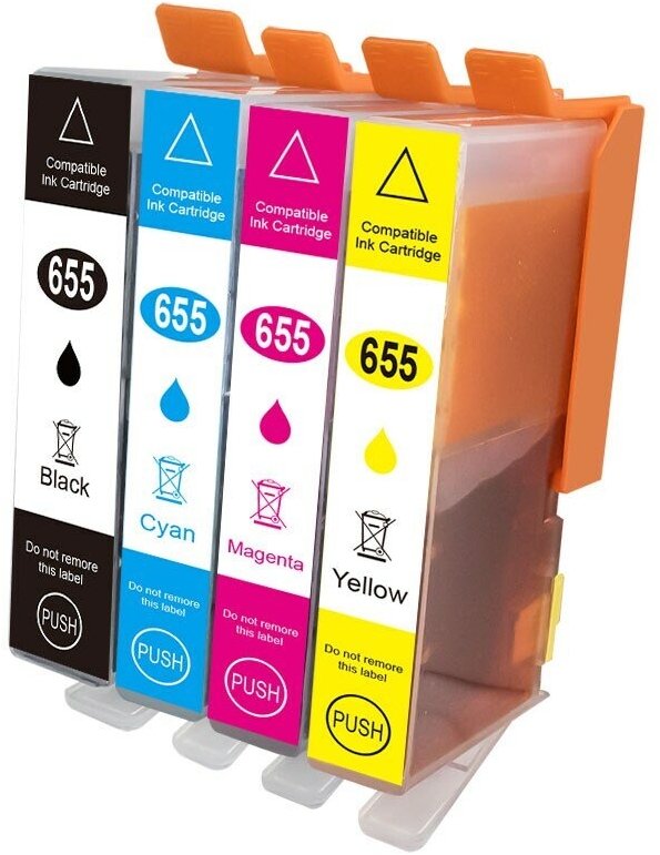 Cartucho compatible con HP 655 Cian Alternativo CZ110AE