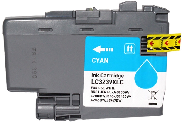 Brother LC3239XLC cartucho Cian alta capacidad alternativo Brother LC-3239XLC