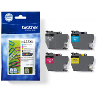 PACK 4 Cartuchos Brother LC422XLVAL Alta capacidad Originales