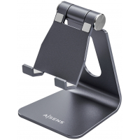 Soporte Movil / Tablet Aisens Ajustable, modelo Pequeño. Gris