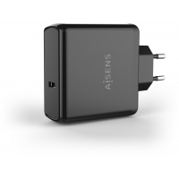 Cargador Aisens PD3.0 QC3.0 1 Puerto 1xUSB-C 60W - Negro