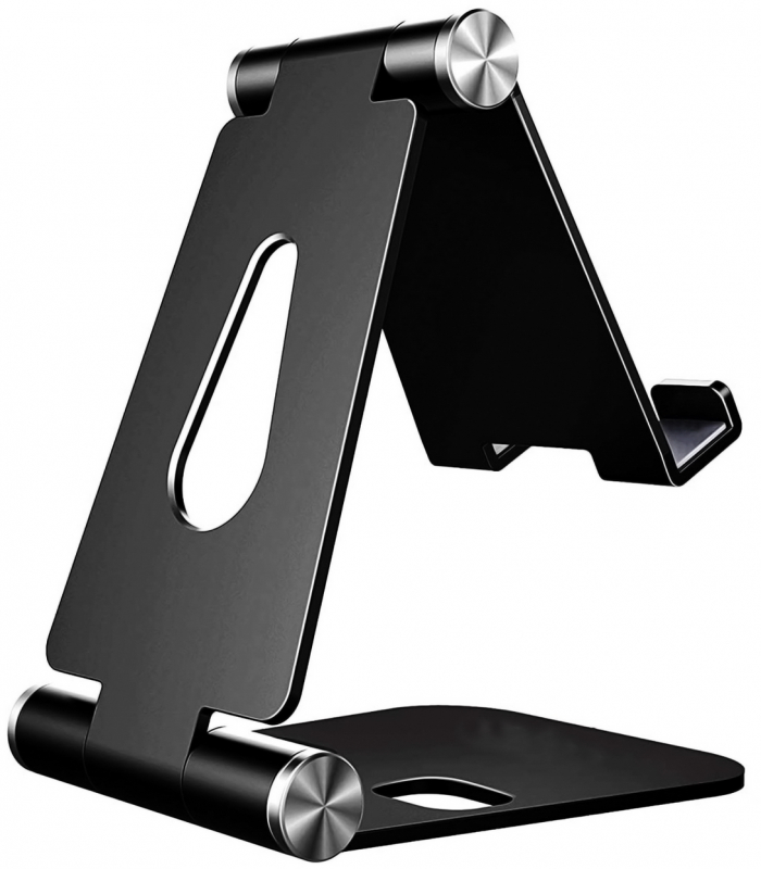 Soporte Movil / Tablet Aisens Ajustable, modelo Mediano. Negro