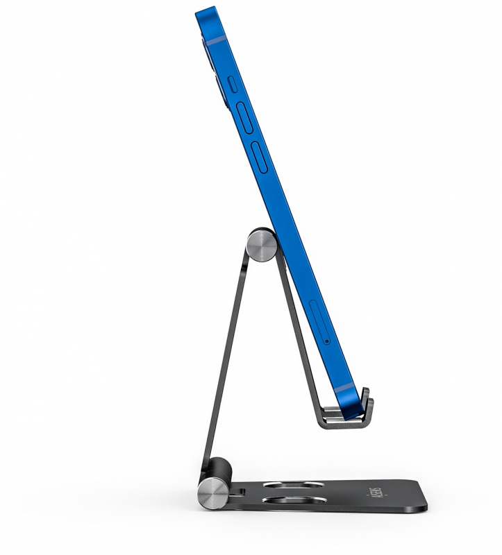 Imagen extra Soporte Movil / Tablet Aisens Ajustable, modelo Mediano. Negro