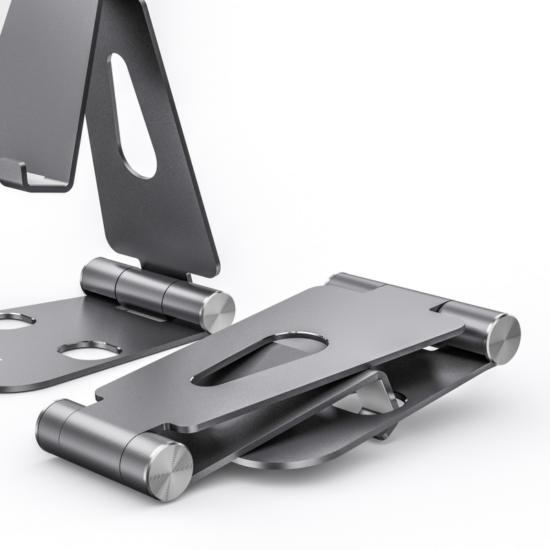 Imagen extra Soporte Movil / Tablet Aisens Ajustable, modelo grande. Gris