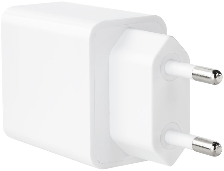 Imagen extra Tooq Cargador de Pared USB 3.0 18W, USB-C 20W - Carga Rapida - Color Blanco