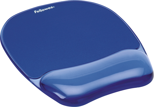 REPOSAMUÑECAS RATON GEL AZUL FELLOWES 9114120