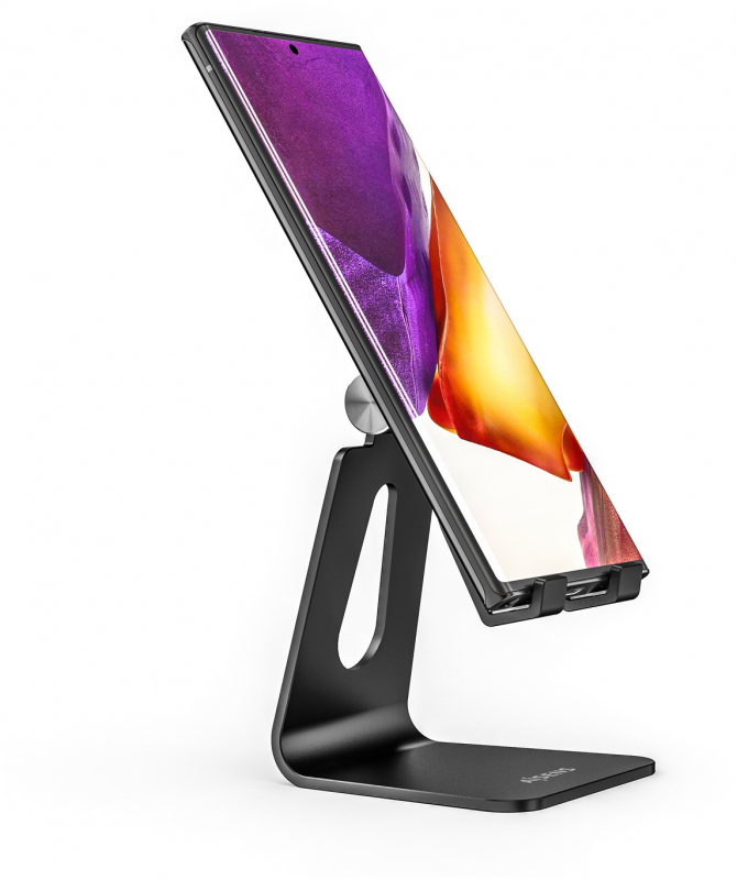 Imagen extra Soporte Movil / Tablet Aisens Ajustable, modelo Pequeño. Negro