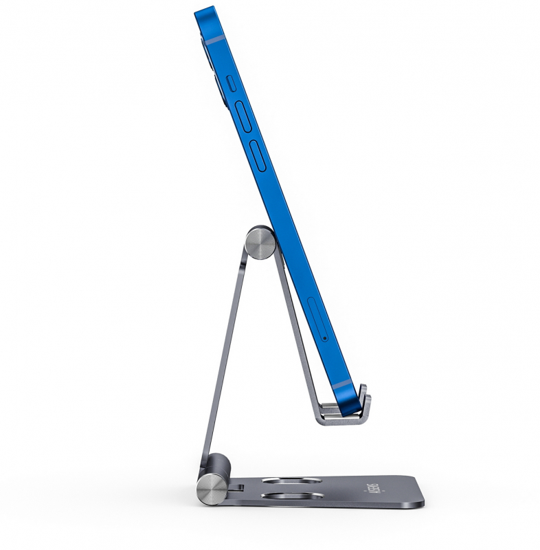 Imagen extra Soporte Movil / Tablet Aisens Ajustable, modelo Mediano. Gris