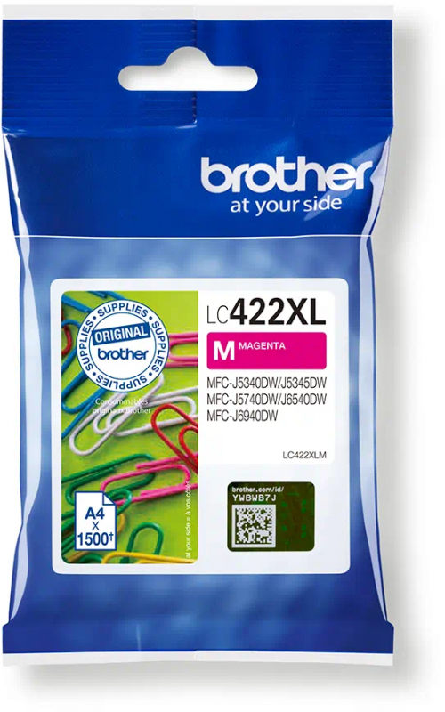 Brother LC422XLM Magenta Cartucho de Tinta Original