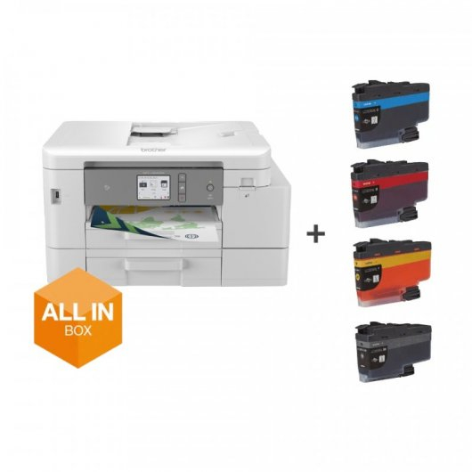 Imagen extra Brother MFC-J4540DWXL Impresora Multifuncion Color Duplex Fax WiFi Inkjet (Cartuchos LC426XL)