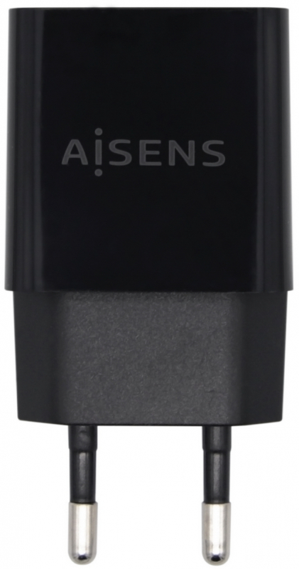Aisens Cargador USB 10W Alta Eficiencia - 5V/2A - Color Negro