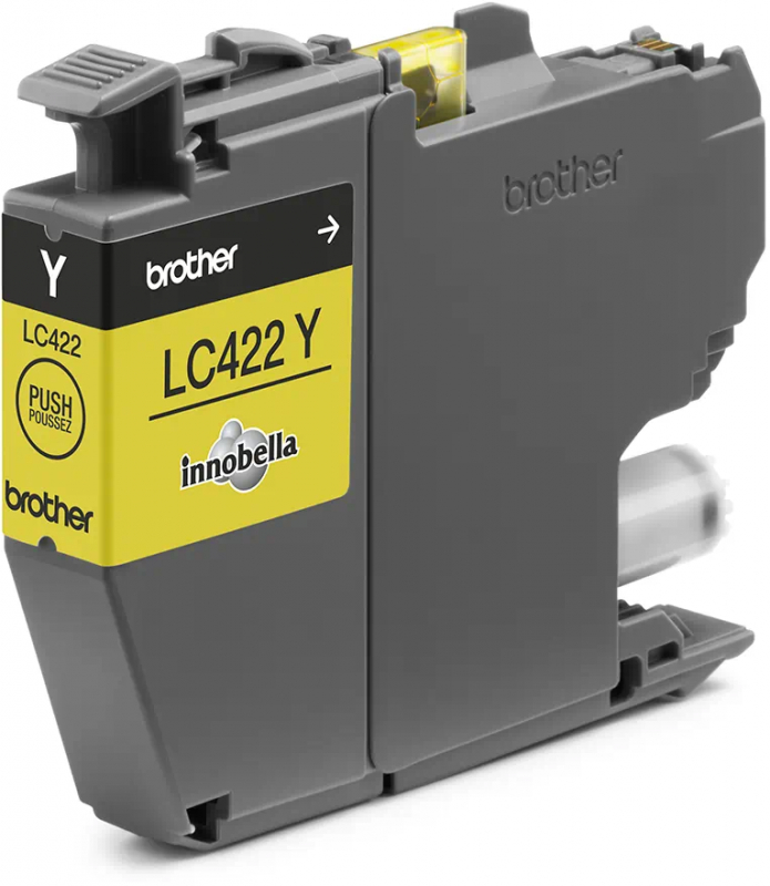 Imagen extra Brother LC422Y Amarillo Cartucho de Tinta Original
