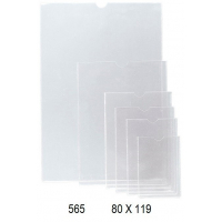 PACK 50 FUNDAS PORTACARNET 80x119mm