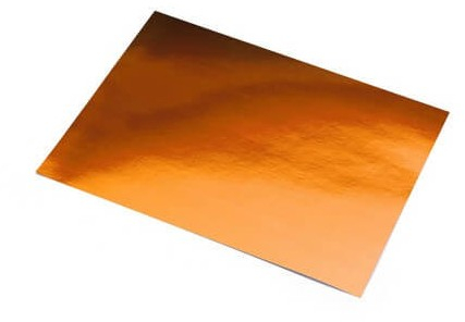 PACK 10 Planchas Goma Eva 40x60 METALIZADA COBRE