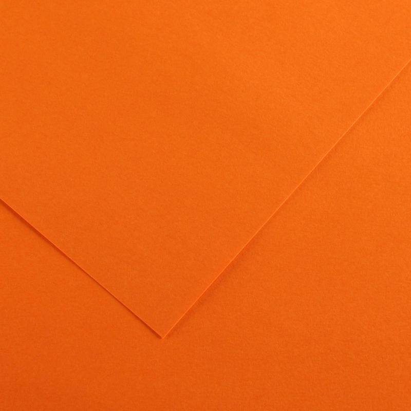 Pack 25 Cartulinas Iris 185g 50x65cm Naranja Canson