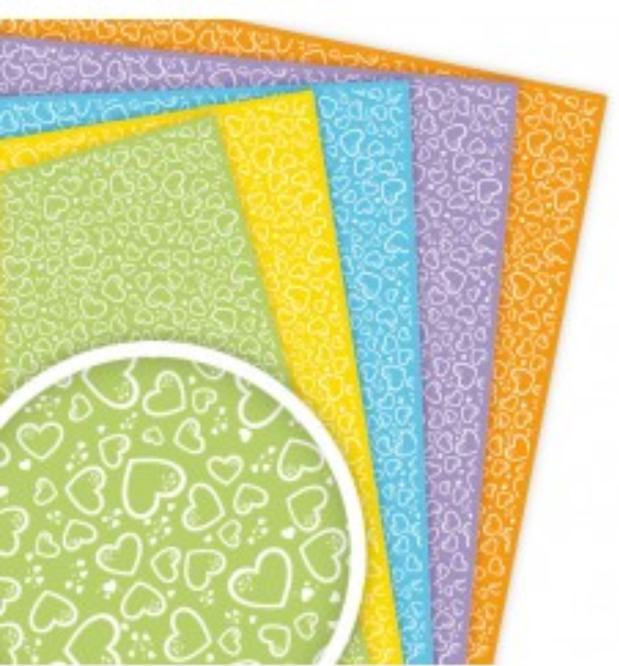 PACK 5 Planchas Goma Eva 40X60 CORAZON