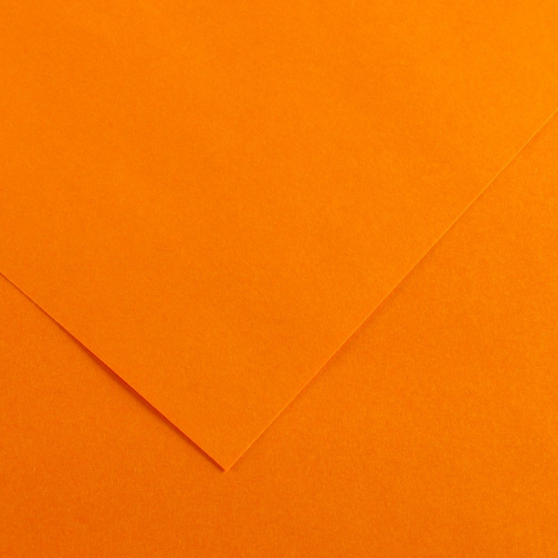 Pack 25 Cartulinas Iris 185g 50x65cm Mandarina Canson