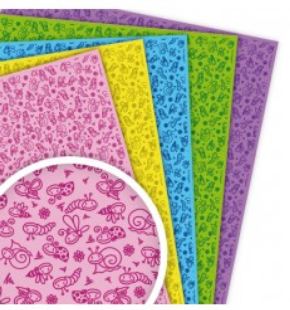 PACK 5 Planchas Goma Eva 40X60 BICHOS