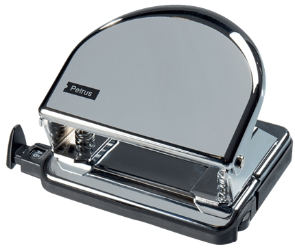 TALADRADOR PETRUS 52C CROMADO, Taladro Perforador 20 hojas