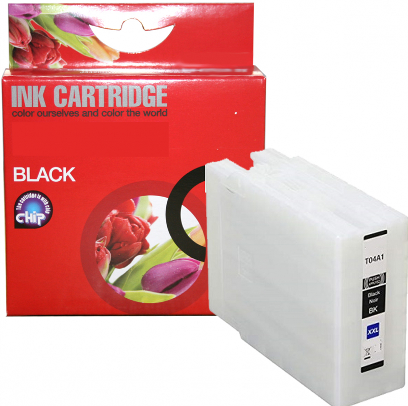 Epson T04B1 Negro Tinta Pigmentada Compatible C13T04B140