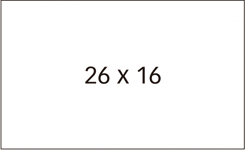 PACK 6 Rollos Apli Etiquetas Blancas 26x16mm Removibles para Etiquetadoras de Precios de 2 Lineas