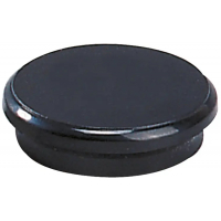 Pack de 10 Imanes para Pizarra Blanca 24mm Negro