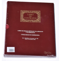 LIBRO MIQUEL RIUS CONTRATOS A4 HOJAS MÓVILES