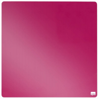 Mini Pizarra Magnetica 360x360mm Nobo Tile - Fucsia