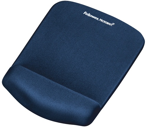 Fellowes PlushTouch Alfombrilla con Reposamuñecas Foam Fusion Antibacterias