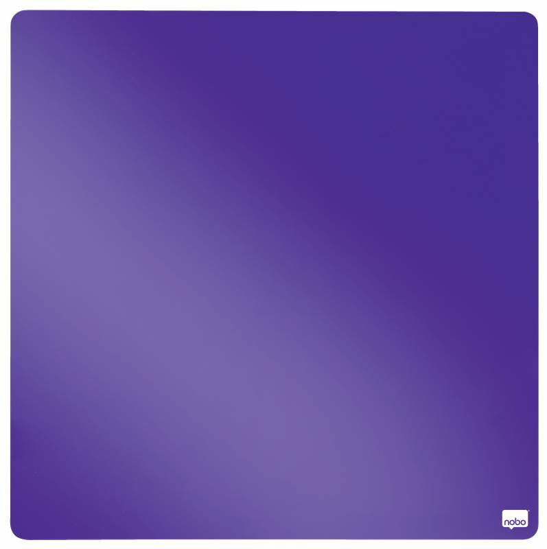 Mini Pizarra Magnetica 360x360mm Nobo Tile - Violeta