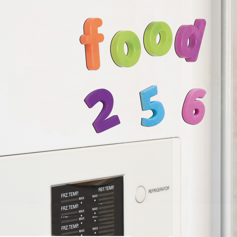 Imagen extra Imanes de Goma Eva Numeros 20 uds Apli