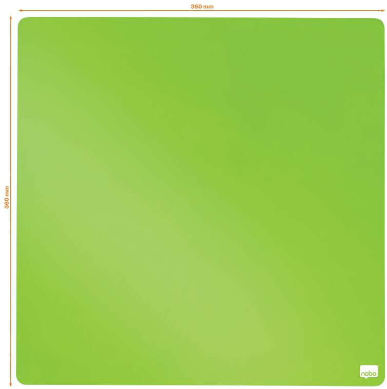 Imagen extra Mini Pizarra Magnetica 360x360mm Nobo Tile - Verde