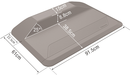 Imagen extra Fellowes ActiveFusion Alfombra Antifatiga Negro