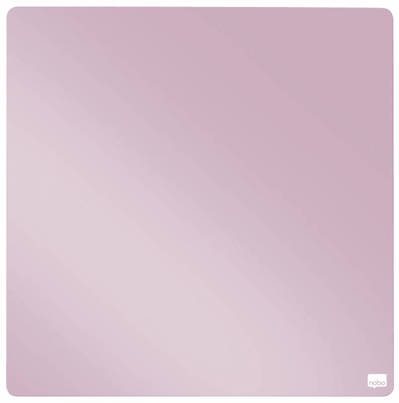 Mini Pizarra Magnetica 360x360mm Nobo Tile - Rosa