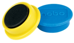 Imagen extra Pack de 10 Imanes Magneticos para Pizarra Blanca de 13mm en colores Surtidos