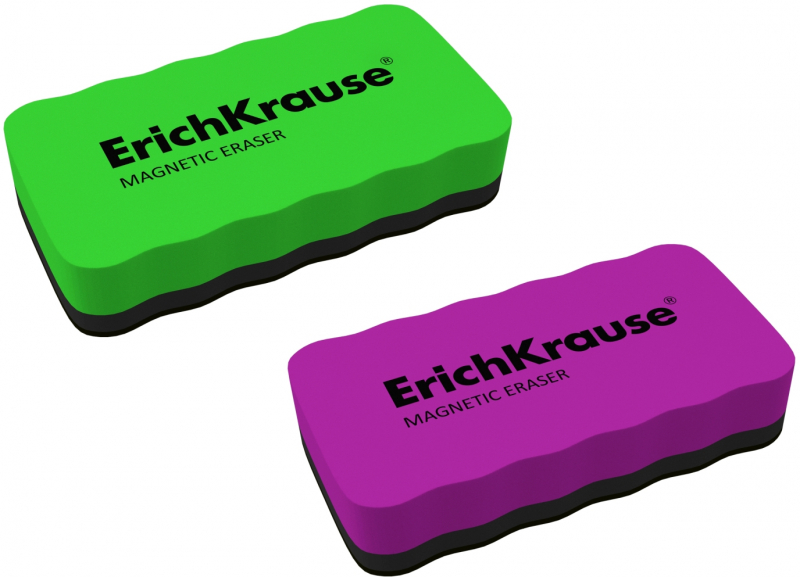 Borrador de Pizarra Blanca Magnetico. 1 unidad. Color aleatorio (10 x 5 x 2 cm)