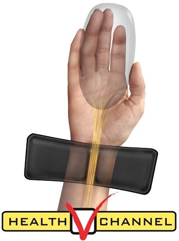 Imagen extra Fellowes Alfombrilla con Reposamuñecas de Espuma Canal Ergonomico (evita dolor de muñeca) Negro